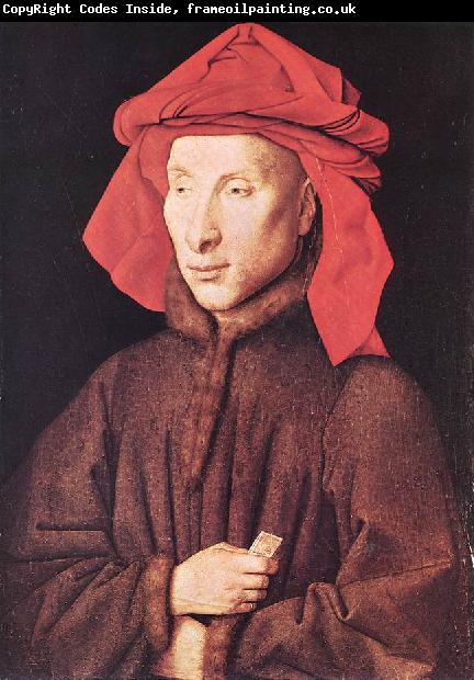 EYCK, Jan van Portrait of Giovanni Arnolfini  s